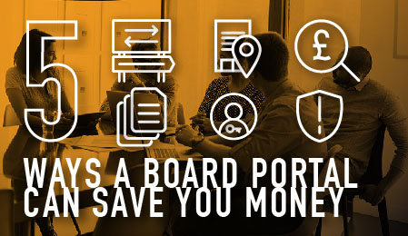 5 ways a board portal can save you money