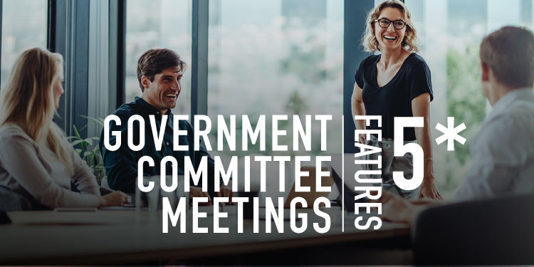 5 Must Have Features for Government Committee Meetings