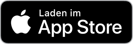 German Apple App Store Badge